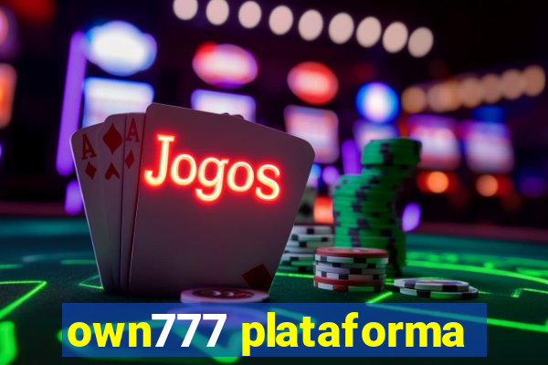 own777 plataforma